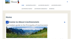 Desktop Screenshot of about-liechtenstein.co.uk