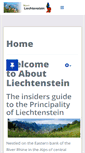 Mobile Screenshot of about-liechtenstein.co.uk